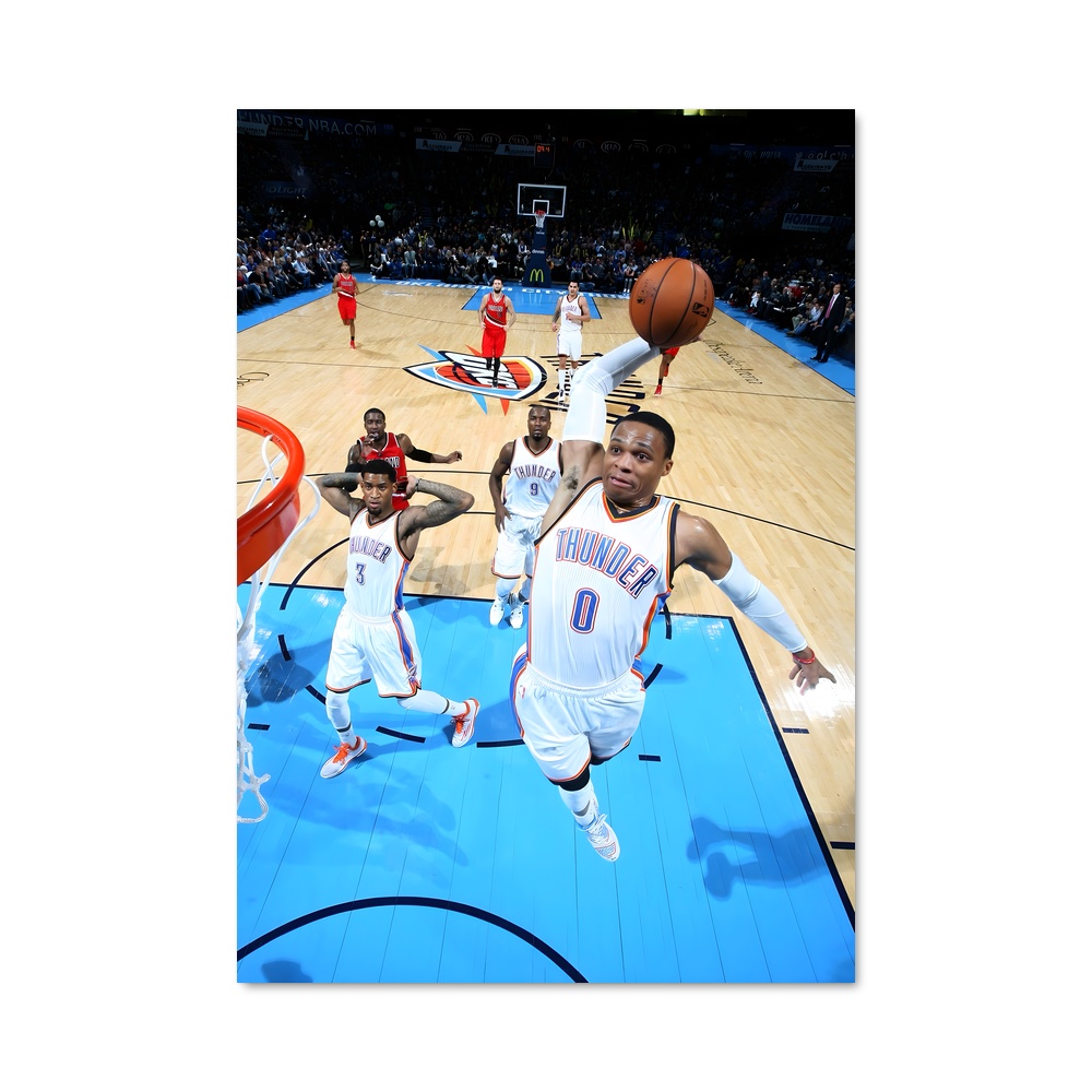 Poster Thunder Legends – affiche Basketball
